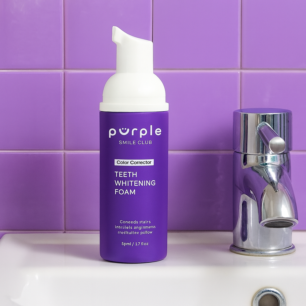PurpleSmile™ Foam Whitening toothpaste