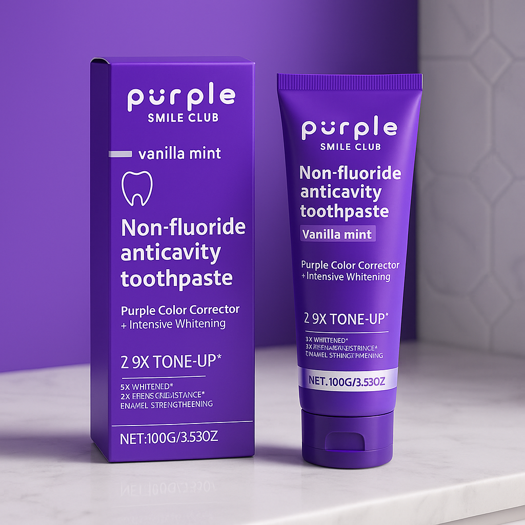 PurpleSmile™ Anti-Cavity Whitening Toothpaste